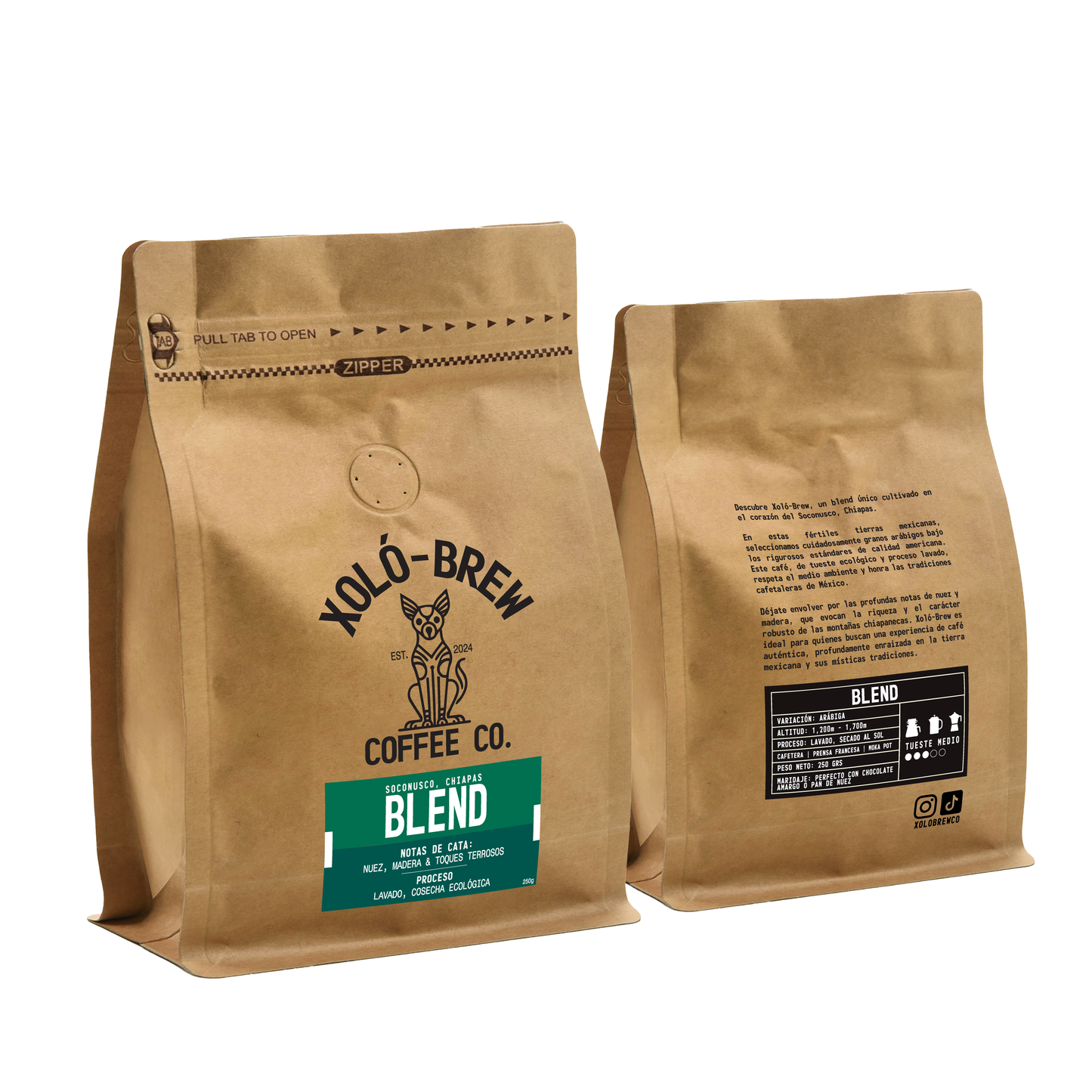 Café Xoló-Brew Blend - 250 g
